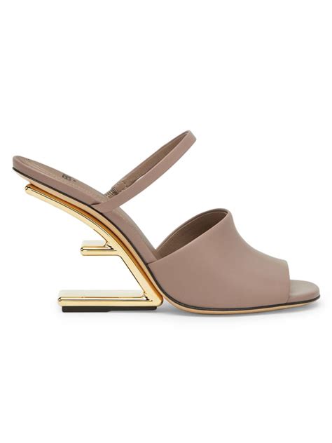 fendi womens heels|fendi high heels sandals.